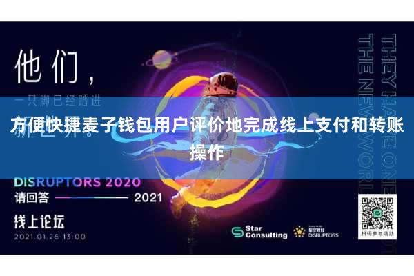 方便快捷麦子钱包用户评价地完成线上支付和转账操作